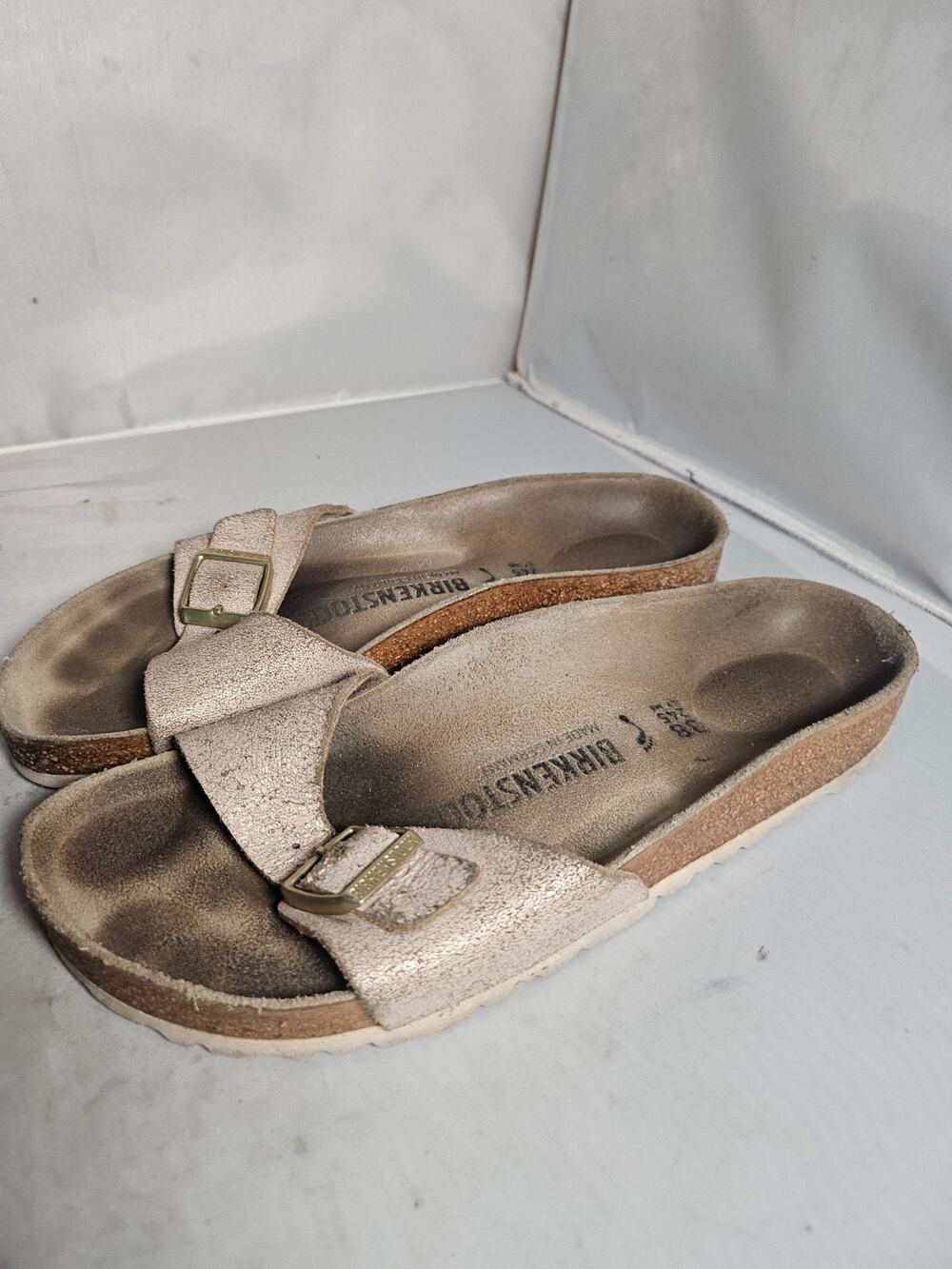 Birkenstock Madrid Pearl Pink Birkenstock-Flor Sandals 38